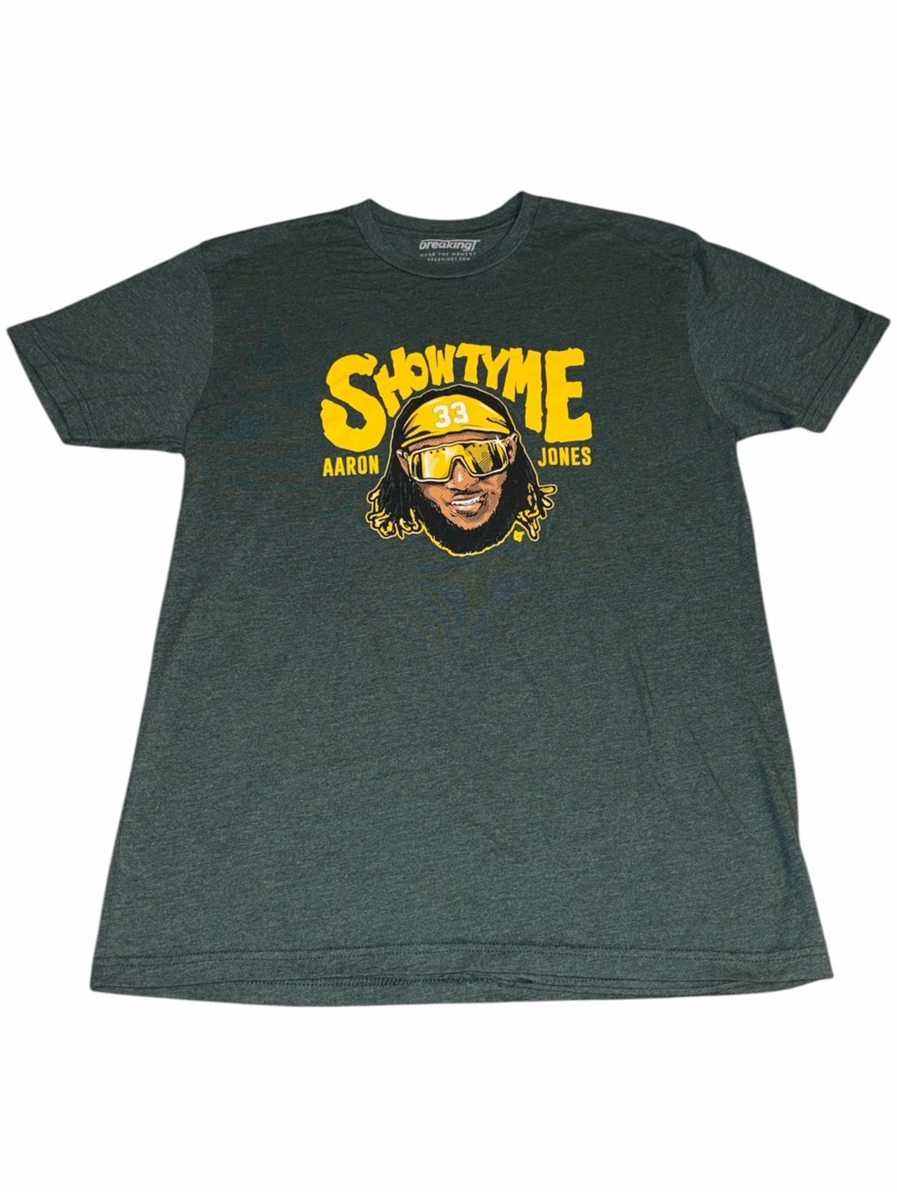 Showtyme Graphic Short Sleeve Tee - Dark Green